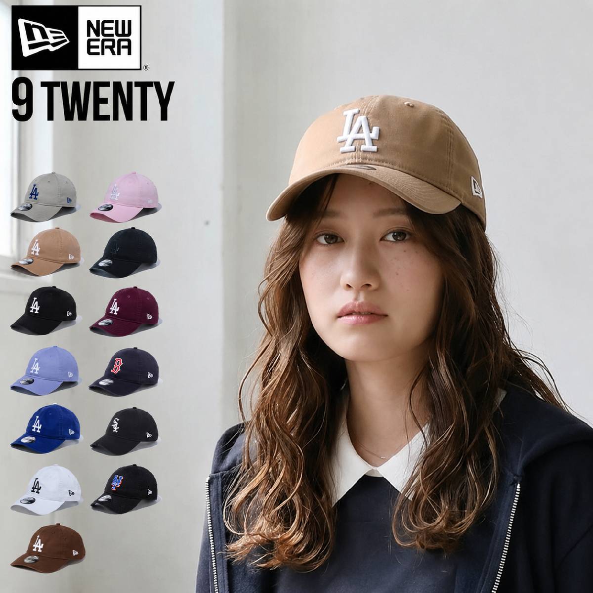 楽天市場】9forty ニューエラ（サイズ（S/M/L）S）（レディース帽子