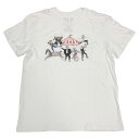 U.P. Unfortunate PortraitS/S Men’s Mサイズ TEE“Fashion Circus” ホワイト