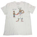 U.P. Unfortunate PortraitS/S Men’s Mサイズ TEE“Woody Allen” ホワイト