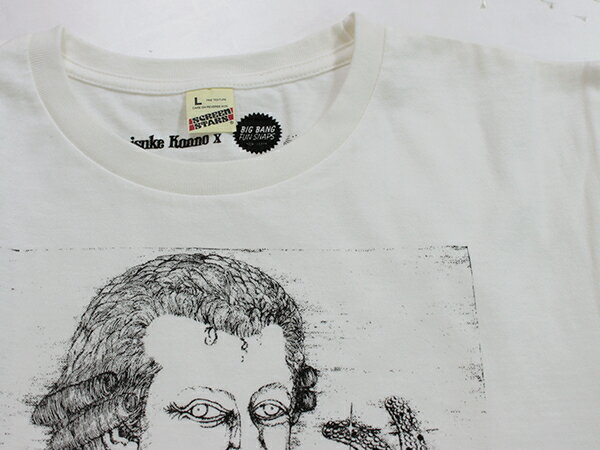 Daisuke Konno×BIG BANG FUN SNAPS “Mozart Michael Jackson” S/S Tee[ビックファンスナップ　NY発 プリントT マイケルジャクソン モーツァルト]