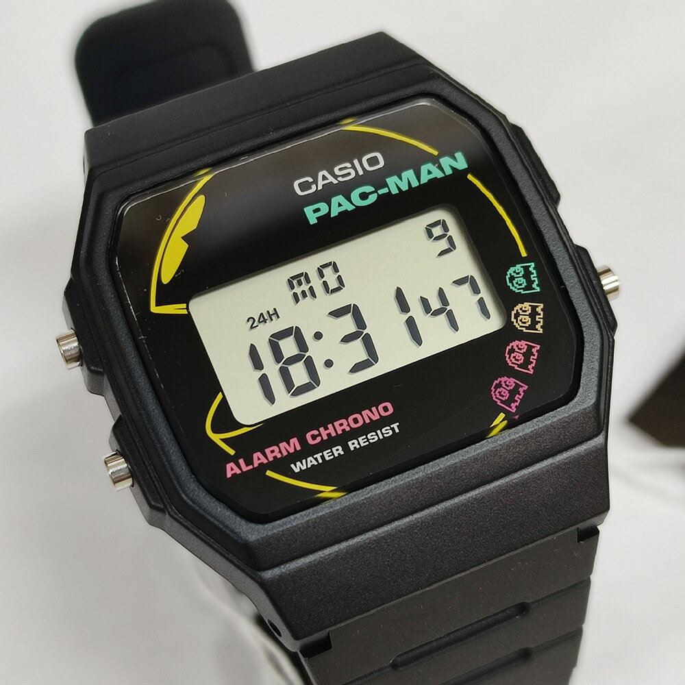 カシオ CASIO CLASSIC x PAC-MAN パックマンデジタル 腕時計 F-91WPC-1AJR