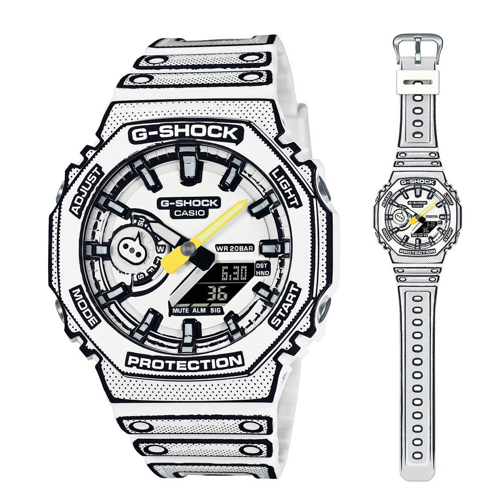 【予約】CASIO G-SHOCK GA-2100MNG-7AJRマンガ×G-SHOCK　日本製　オールオーバープ...