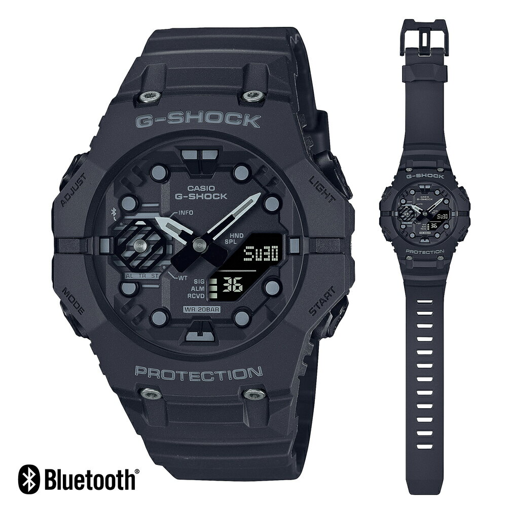 CASIO “ 新型 G-SHOCK” GA-B001-1AJF　ブラックBluetooth搭載　カ