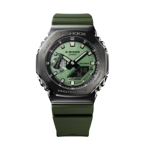 CASIO “G-SHOCK” GM-2100B-3AJF　メタルカバー[カシオ Gショック　オクタゴン ]【父の日】 【ギフト】 【贈り物】 簡易ラッピング無料