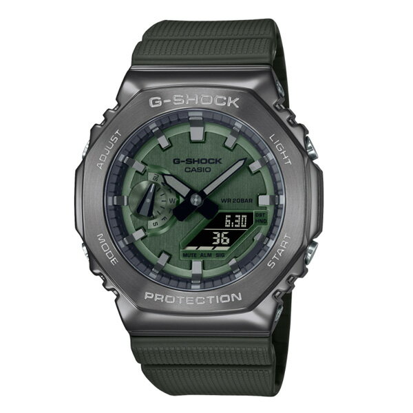 CASIO “G-SHOCK” GM-2100B-3AJF　メタルカバー[カシオ Gショック　オクタゴン ]【父の日】 【ギフト】 【贈り物】 簡易ラッピング無料