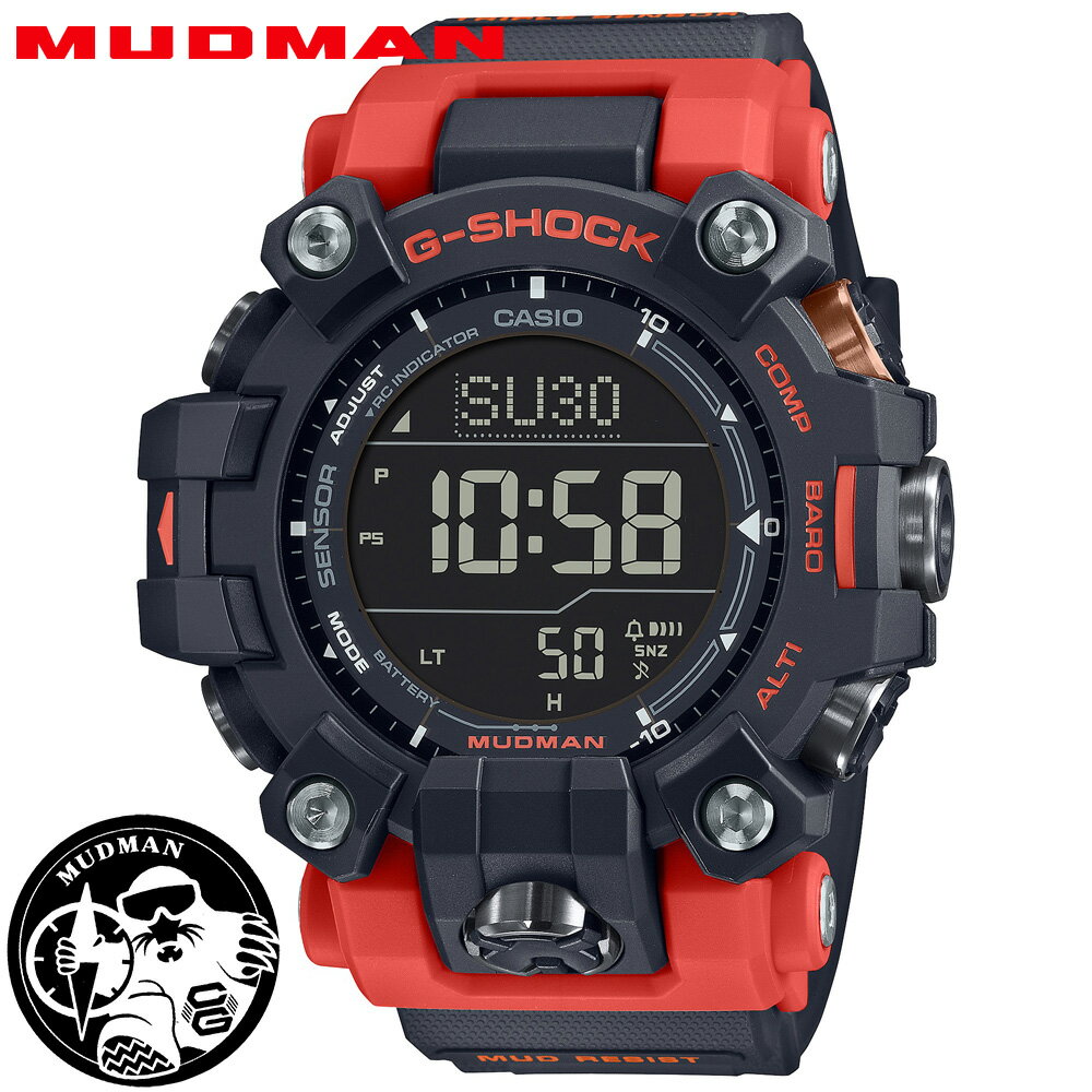 CASIO G-SHOCKMASTER OF G MUDMANGW-9500-1A4JF　BLACK/ORANGE「エマージェンシーカラーマッドマン」最強G-shock