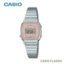 CASIO “CLASSIC”LA670WEA-4A2JF シルバー/ グレイッシュピンク