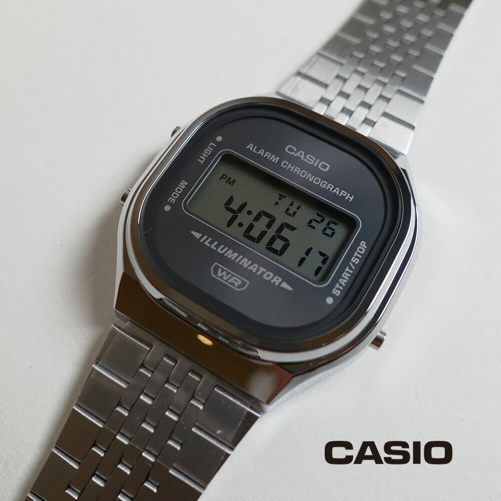 樂天商城 - カシオクラッシック A140WE-8AJF シルバー/グレー　CASIO CLASSIC　腕時計　[ レトロデジタルウォッチ 贈り物 ラッピング無料 ]