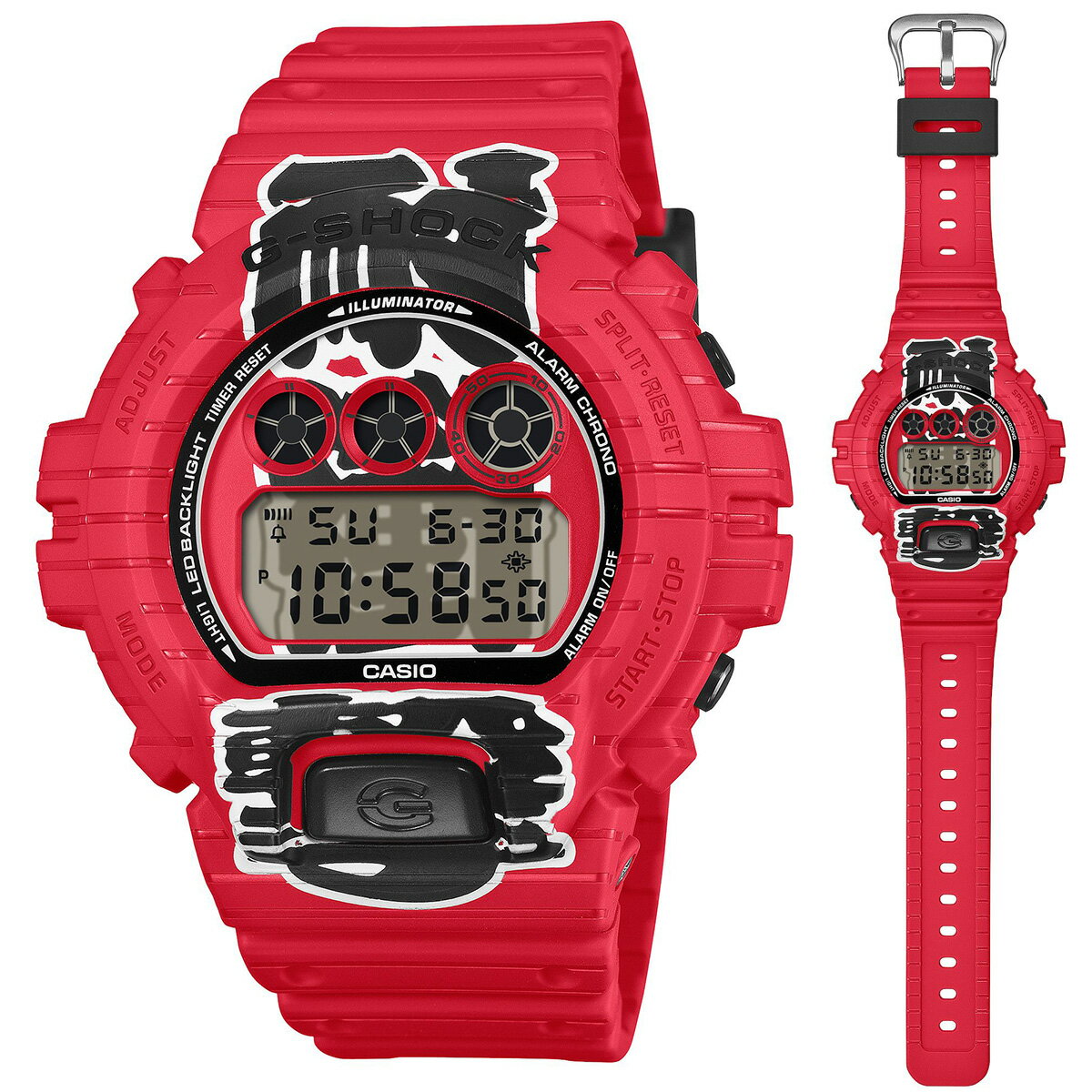 Rakuten - G-SHOCK／耐衝撃赤提灯 DW-6900AKA-4JR 日本製シリーズ　メンズ　カシオ 腕時計