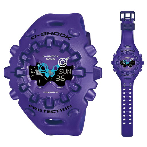 CASIO “G-SHOCK” GA-V01-2AJF "NEW BIG CASE" NEON BLUE ネオンブルー マグネティックホールディング構造 カシオ Gショック 磁石の力 ユニセックス ギフト CASIO “G-SHOCK” GA-V01-2AJF "NEW BIG CASE" NEON BLUE ネオンブルー マグネティックホールディング構造 カシオ Gショック 磁石の力 ユニセックス ギフト