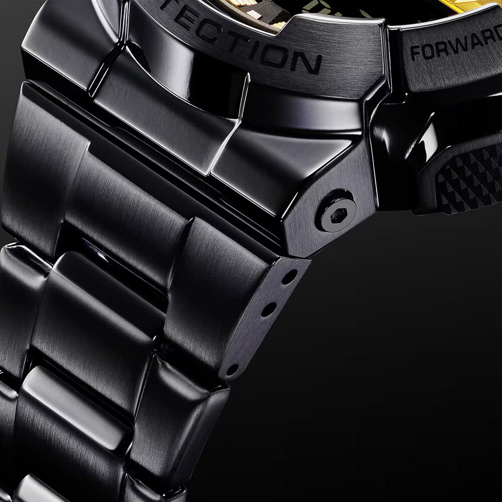 CASIO “METAL G-SHOCK" GM-110BD-1A9JF　ブラックIPメタルカバー＋ブラックIPステンレスメタルバンド[カシオ Gショック メタルカバード]