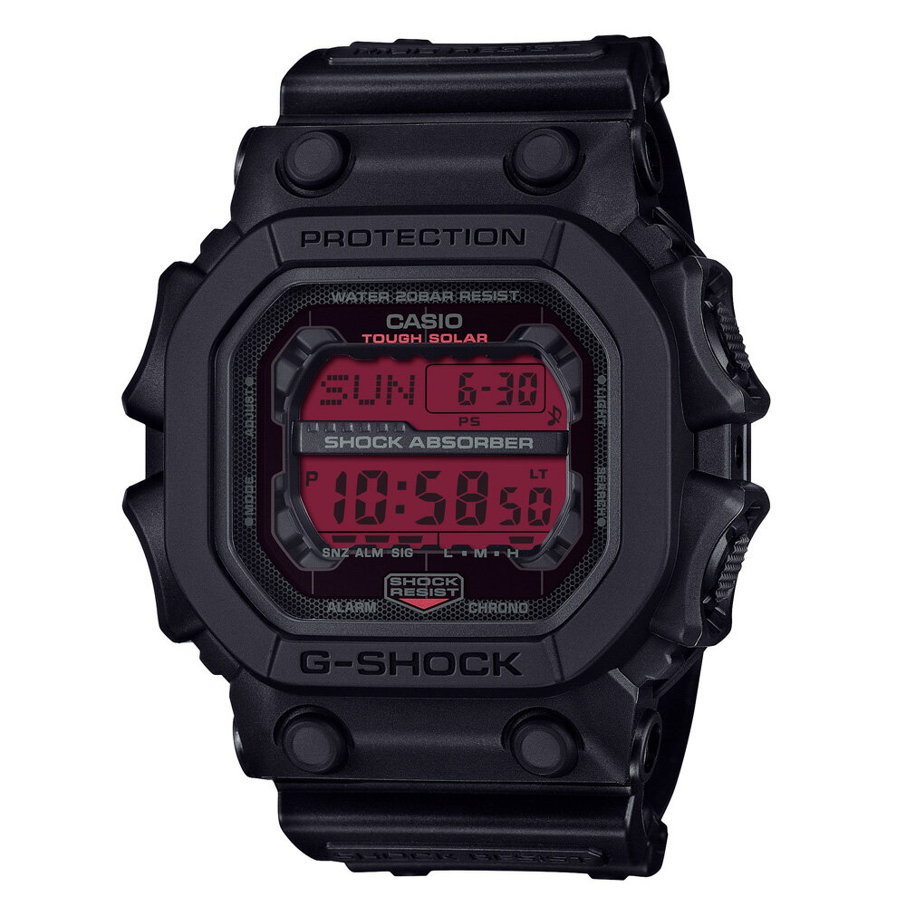 G-SHOCK - G-SHOCK カシオ Gショック CASIO デジタル 腕時計　GX-56BBR-1JF BLK／RED