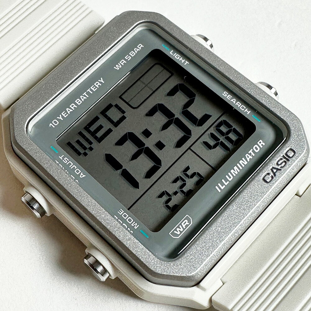 樂天商城 - CASIO Collection STANDARD　W-221H-8AJF　カシオコレクション　ユニセックス腕時計 プチプラ スタンダードデジタル　 チープカシオ 日常生活防水 視認性に優れたデジタル 　【約10年電池寿命】