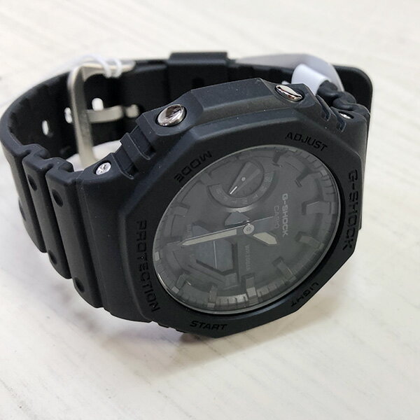 CASIO “G-SHOCK” GA-2100-1A1JF　ALLブラック [カシオ Gショック カーボンコア　　オクタゴン ]【父の日】 【ギフト】 【贈り物】 簡易ラッピング無料