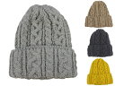 HIGHLAND 2000 Aran BOB ALPACA混CAP ハイランド2000 アランニット アルパカ混 ボブキャップ