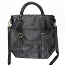 I MEDICI #3050 BLK 2way Leather TOTE[ CEfB` C^AU[ {v@2EFCU[g[g ]