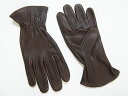 J. Churchill Glove Co. DEERSKIN LEATHER GLOVE ブラウン ジェームスチャーチル ディアスキン レザーグローブ 鹿革手袋