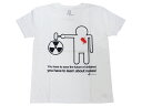 p.c.a.d. KENJIRO SHIGEMORI “pictonukes!!” S/S TEE ホワイト150cm [Protect Children Against Danger 半袖チャリティーアートTシャツ]【メール便対応】