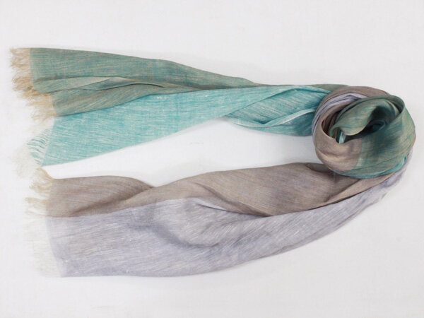 ڥ᡼̵PISU Linen/Cotton CLOVER Scarf ֥롼 [ԥ ͥ󥹥ա С]