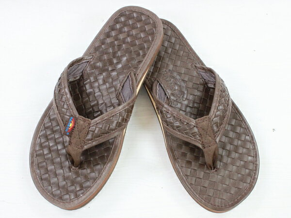 RAINBOW Sandals LEATHER Single Layer Arch The Strandsɥ֥饦 [쥤ܡ 󥰥륢쥶ӡ] 10P05July14