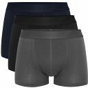 RESTERODS TRUNK SHORT LEG BAMBOO 3-PACK トランクショートレッグ バンブー3P Col.49 BLK/NVY/SLATE レステロッズ ローライズボクサー 王道定番の3色パック ボクサーブリーフ レーヨン 【父の日】【XMAS】【ギフト】【贈り物】簡易ラッピング無料