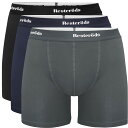 RESTERODS BOXER ORGANIC Cotton LongLegg3-PACKhNV/BK/GRY[ XEF[f XebY I[KjbNRbg {NT[pc {NT[u[t@]y̓zyXMASzyMtgzy蕨zȈՃbsO