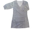 RESTERODS “Nova”Women's Woven Tunic ネイビー[レステロッズ レディース ストライプワンピース ドレス] 【マラソン201307_送料無料】