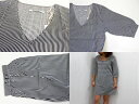 RESTERODS “Nova”Women's Woven Tunic ネイビー[レステロッズ レディース ストライプワンピース ドレス] 【マラソン201307_送料無料】 2