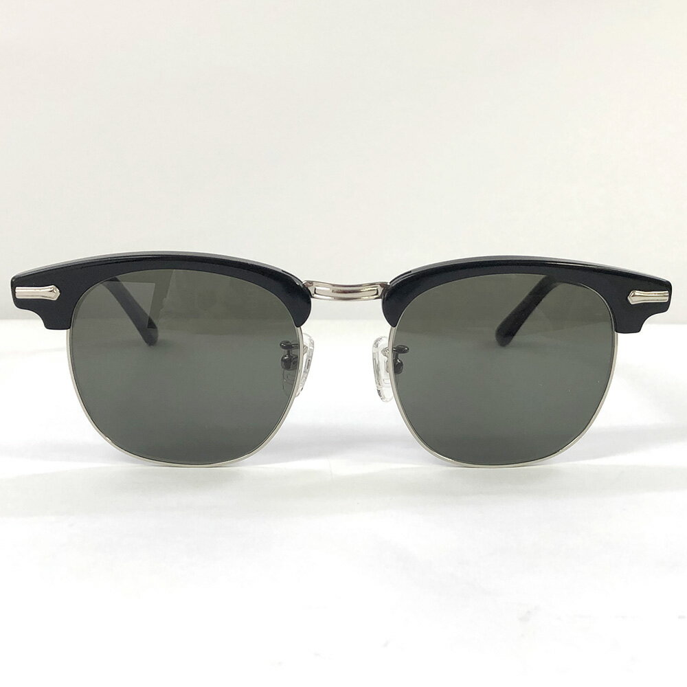 SHURON Made in U.S.A.RONSIR ZYL エボニー/サングラス 【UV400サングラスレンズ入り】 [シュロン ブロウ型 ブロー型 眼鏡 SUNGLASS アメリカ製 ]