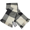 シルケボー ブランケット シルケボー Silkeborg UldspinderiAMANDA Baby Alpaca BLANKETブラック／ホワイトブロックチェック[ 北欧 ヒュッゲ シルケボー ベビーアルパカ ブランケット]