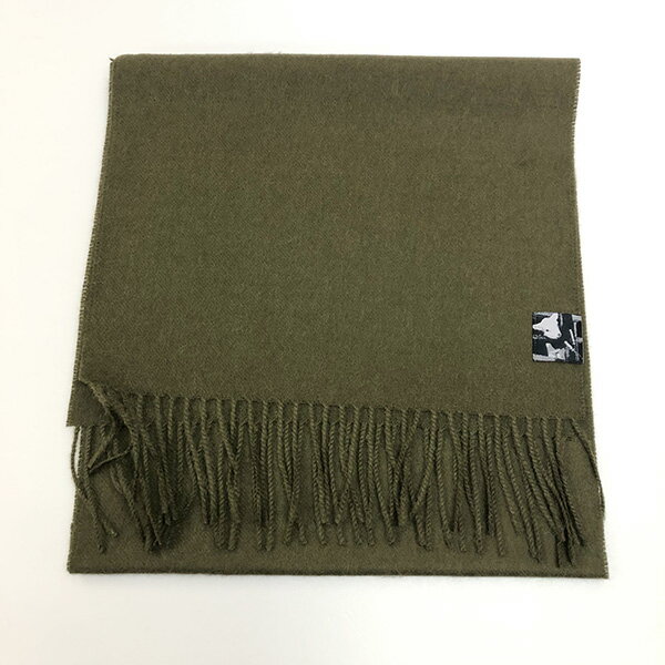 Silkeborg UldspinderiBABY ALPACA 100％ SCARF Seaweed Green[ Silkeborg Plaids シルケボー ベビーアルパカ マフラー]