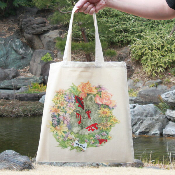Rakuten - WOWCH NY“CATASTIC TOTE” プリントトートバッグ [ウォウチ ニューヨーク　プリントトート エコバッグ ]