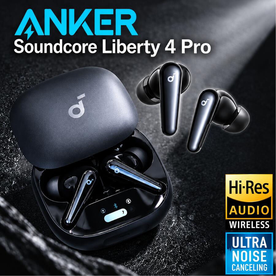 楽天市場】anker sound core liberty 4 pro（ヘッドホン・イヤホン