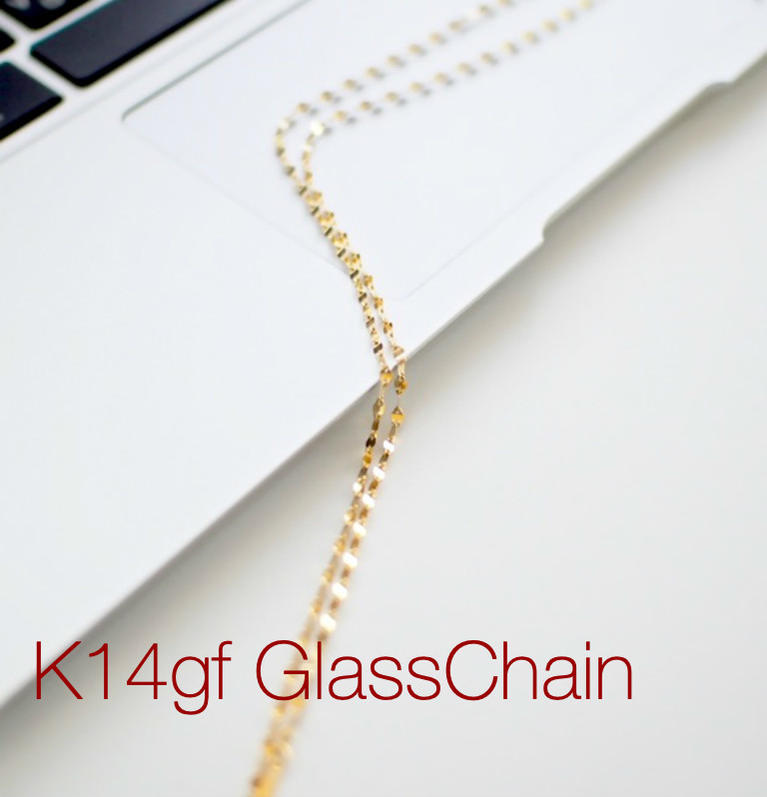 メガネチェーン レディース おしゃれ ギフト 高級 14kgf k14gf シンプル