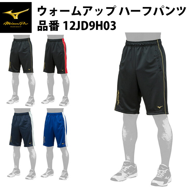 ミズノプロ 野球 ウォームアップ ハーフパンツ スポーツウェア 12JD9H03 mizuno