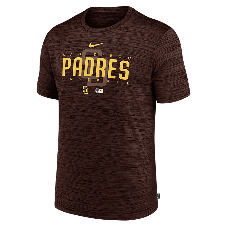 ナイキ サンディエゴ・パドレス 半袖 Tシャツ MLBオーセンティックコレクション San Diego Padres Authentic Collection Velocity Performance Practice T-Shirt メンズ NKM5-20Q-PYP-8W8 スポーツウェア トレーニングウェア MLB メジャーリーグ nike