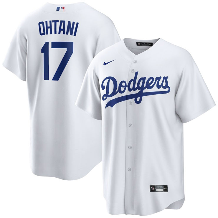 y݌ɂziCL Jĕ T[XEhW[X vJjtH[ vJW[W zCg sAi Los Angeles Dodgers Shohei Ohtani Nike White Home Replica Player Jersey Y JI J ObY W[[O jz[ y