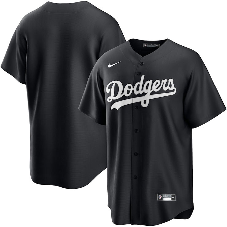 ナイキ ロサンゼルス・ドジャース レプリカユニフォーム レプリカジャージ ブラック 並行輸入品 Los Angeles Dodgers Nike Black/White Official Replica Jersey メンズ 直輸入 アメリカ輸入 MLB メジャーリーグ ユニホーム 黒 あす楽