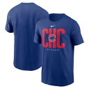 ナイキ シカゴ・カブス 半袖 Tシャツ スコアボード Chicago Cubs Nike Royal Scoreboard T-Shirt メンズ N199-4...