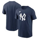 ナイキ ニューヨーク・ヤンキース 半袖 Tシャツ クーパーズタウン New York Yankees Nike Navy Cooperstown Team Lo...