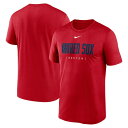 ナイキ ボストン・レッドソックス 半袖 Tシャツ ノックアウト レジェンド Boston Red Sox Nike Red Knockout Legend T-...