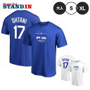 大谷翔平 ナショナルリーグ ホームラン王&打点王 獲得記念 ネーム&ナンバー Tシャツ 半袖 大人 メンズ レディース ML0124FW09 ドジャース 大谷 ...