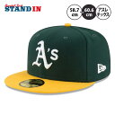 ニューエラ NEW ERA オークランド・アスレチックス キャップ 59FIFTY MLBオンフィールド 13554985 メンズ レディース ユニセックス メジャーリーグ 野球帽 帽子 スポーツキャップ ベースボールキャップ ぼうし あす楽