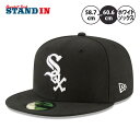 ニューエラ NEW ERA シカゴ・ホワイトソックス キャップ 59FIFTY MLBオンフィールド 13555011 メンズ レディース ユニセックス メジャ...