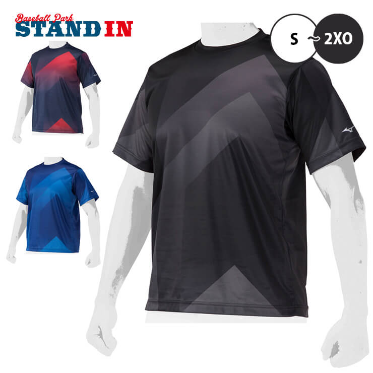 ミズノ 野球 KIDO グラフィックTシャツ 半袖 12JAAT10 スポーツウェア mizuno