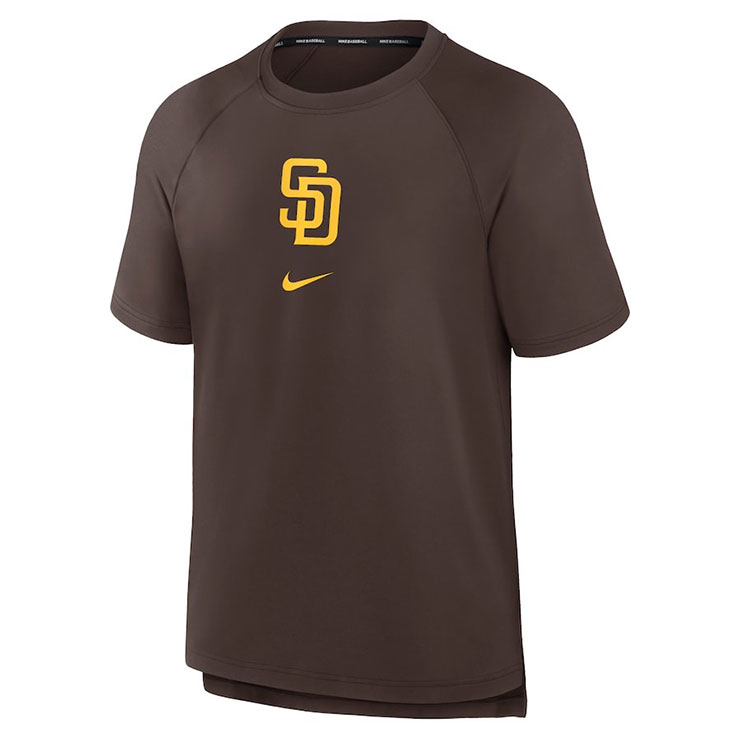 ナイキ サンディエゴ・パドレス 半袖 Tシャツ ベースボールシャツ MLBオーセンティックコレクション San Diego padres Authentic Collection DRI-FIT Top Pre Game メンズ 013B-20Q-PYP-WYF スポーツウェア トレーニングウェア MLB メジャーリーグ nike 2