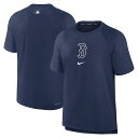 ナイキ ボストン・レッドソックス 半袖 Tシャツ ベースボールシャツ MLBオーセンティックコレクション Boston Red Sox Authentic Co...