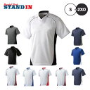 ミズノ グローバルエリート 半袖 ベースボールシャツ ハーフボタン 小衿タイプ メンズ 全10色 S M L O XO 2XO 12JC6L11 mizuno ...