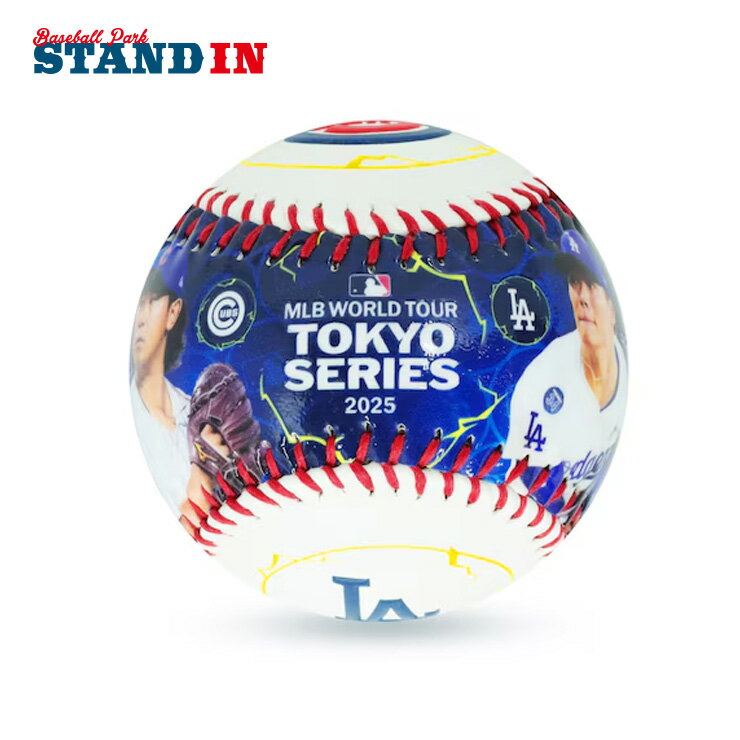 ローリングス MLB Tokyo Series 2025 大谷 山本 今永 鈴木 日本人4選手 レプリカボール キューブ付き ケース付き MLB World Tour Tokyo Series 2025 東京シリーズ LPBBWTT5JP4 ドジャース カブス 日本開催 メジャーリーグ 記念球 記念ボール 記念グッズ rawlingsのサムネイル