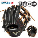 【2025モデル】ミズノ 少年・中学硬式 グローブ グラブ 内野手用 右投げ用 ゴールデンエイジ グローバルエリート H Selection SIGNA 1AJ...